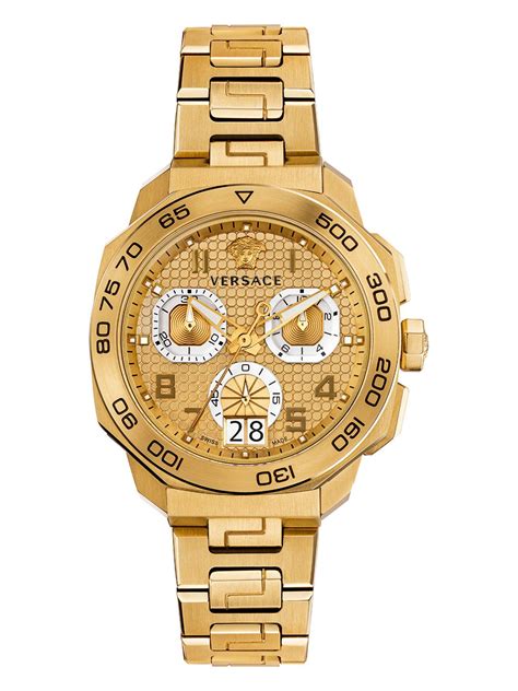 versace dylos chrono replica|versace watches real gold.